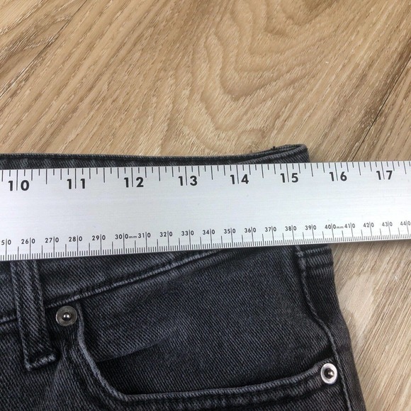 DSTLD Jeans Skinny Black Charcoal Wash Size 32x30 Denim Tapered - Picture 6 of 11